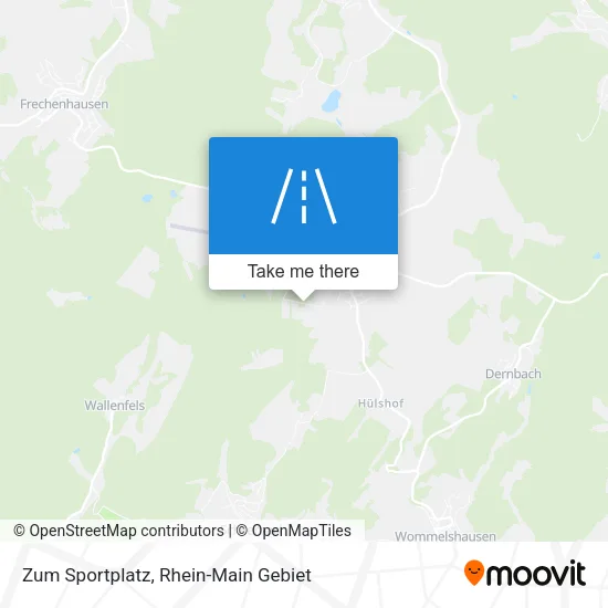 Карта Zum Sportplatz