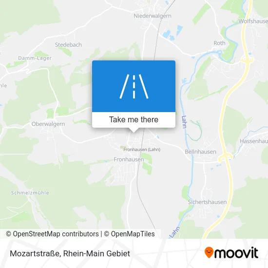 Карта Mozartstraße