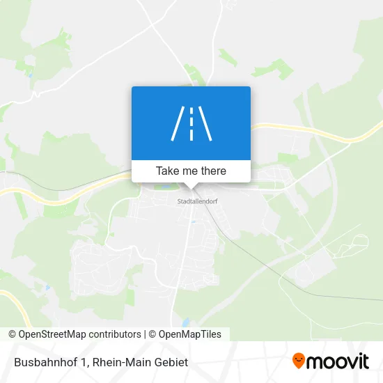 Карта Busbahnhof 1