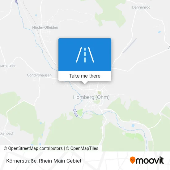 Körnerstraße map