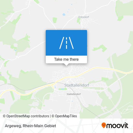 Карта Argeweg