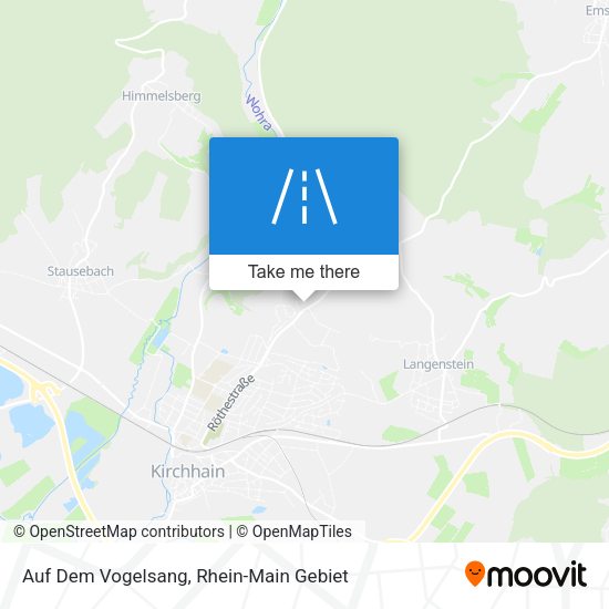 Карта Auf Dem Vogelsang