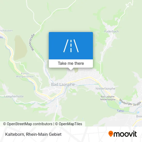 Карта Kalteborn