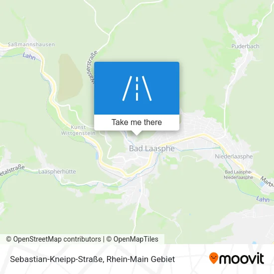 Sebastian-Kneipp-Straße map