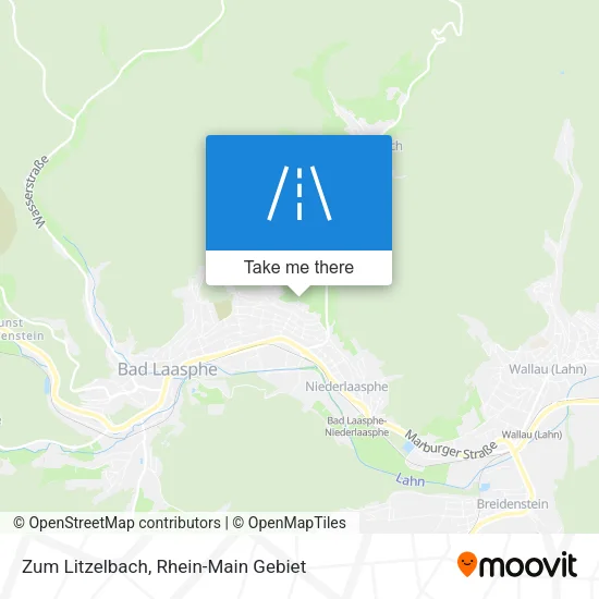 Карта Zum Litzelbach