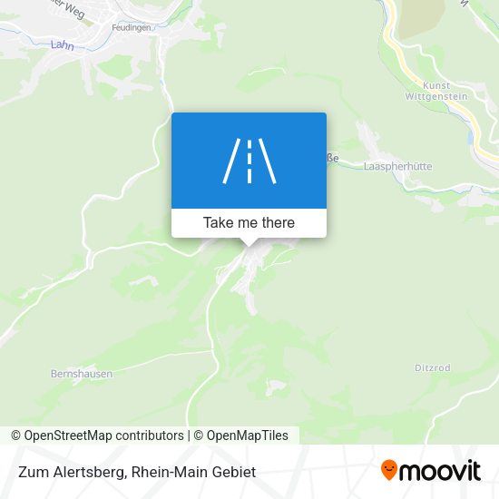 Карта Zum Alertsberg