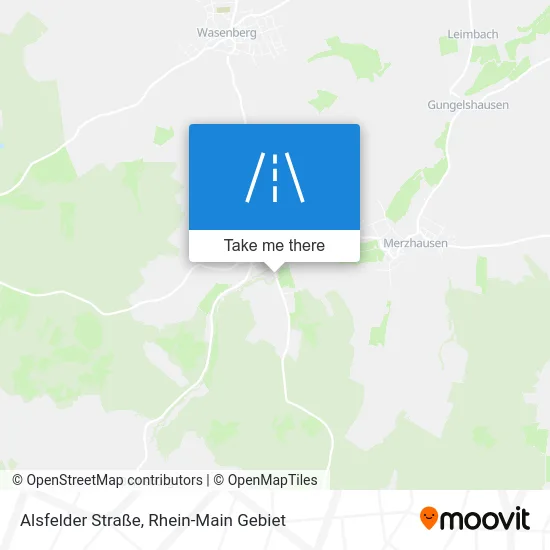 Карта Alsfelder Straße