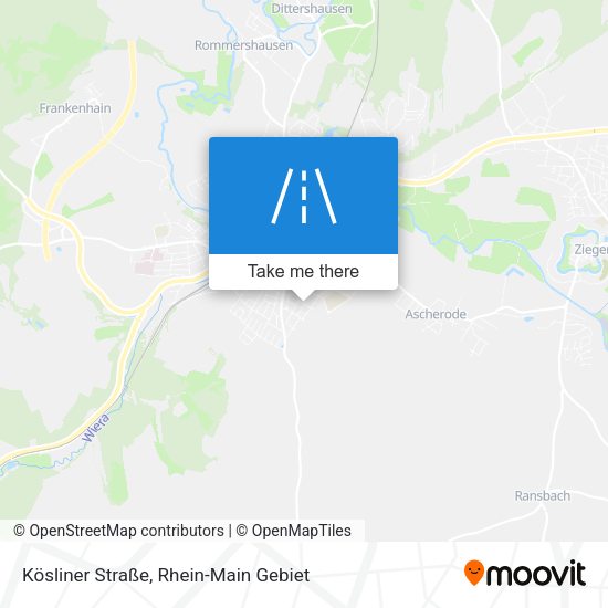 Kösliner Straße map