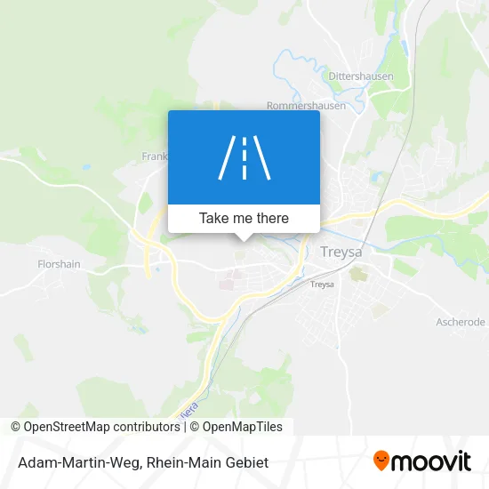 Карта Adam-Martin-Weg