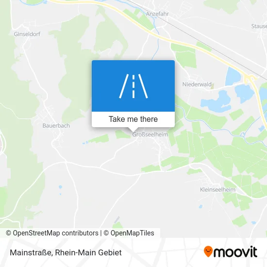 Карта Mainstraße
