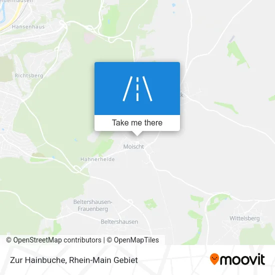 Карта Zur Hainbuche
