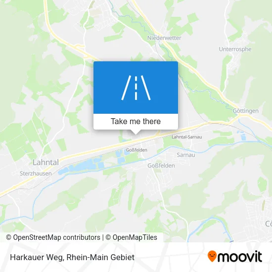 Карта Harkauer Weg