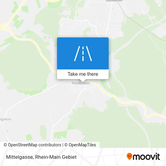 Карта Mittelgasse