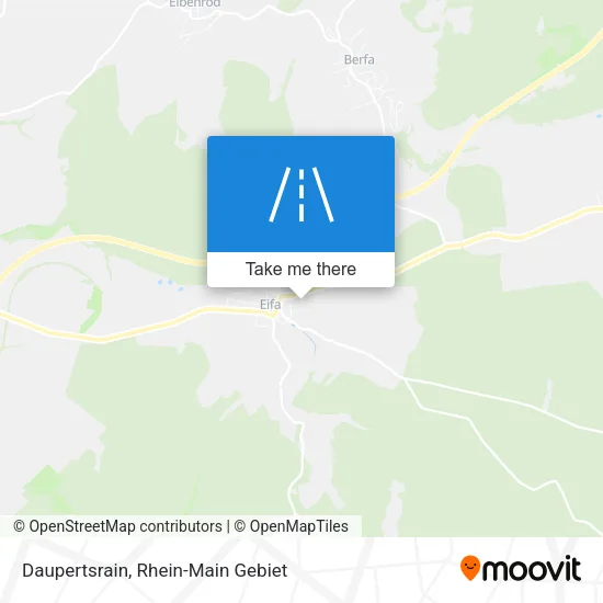 Карта Daupertsrain