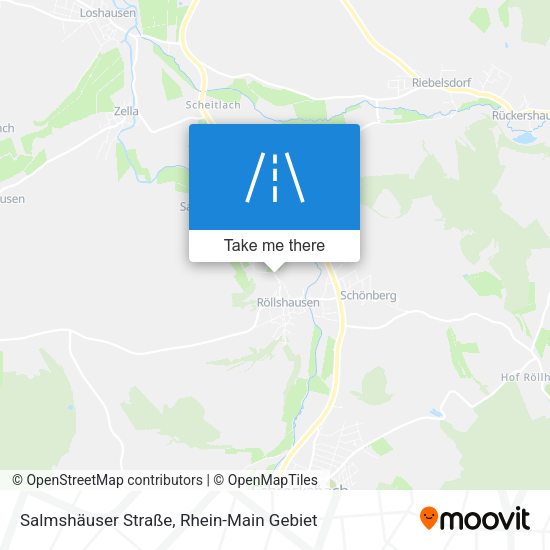 Salmshäuser Straße map