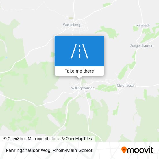 Fahringshäuser Weg map