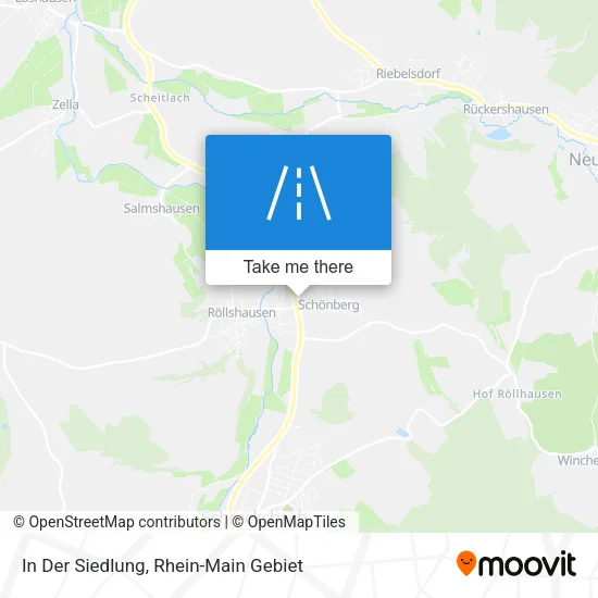 Карта In Der Siedlung