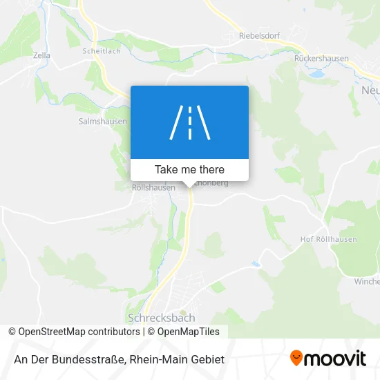 Карта An Der Bundesstraße