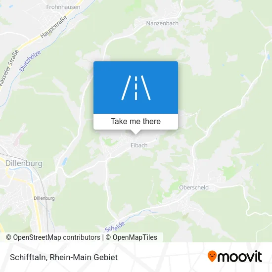 Карта Schifftaln