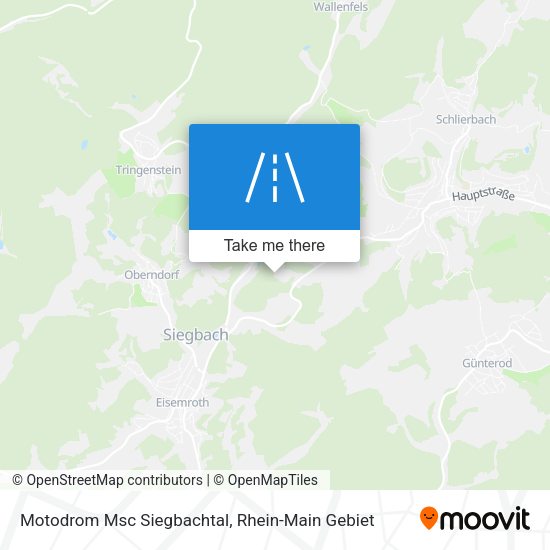 Motodrom Msc Siegbachtal map
