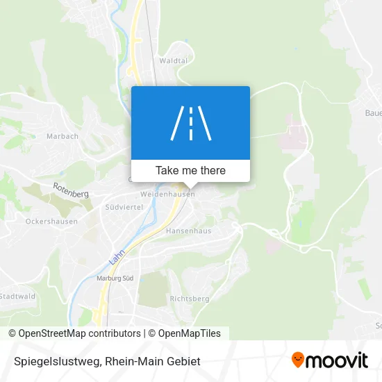 Карта Spiegelslustweg