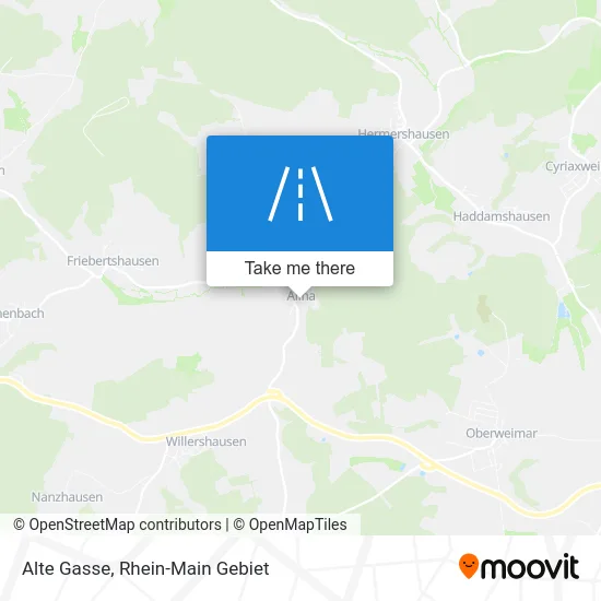 Карта Alte Gasse