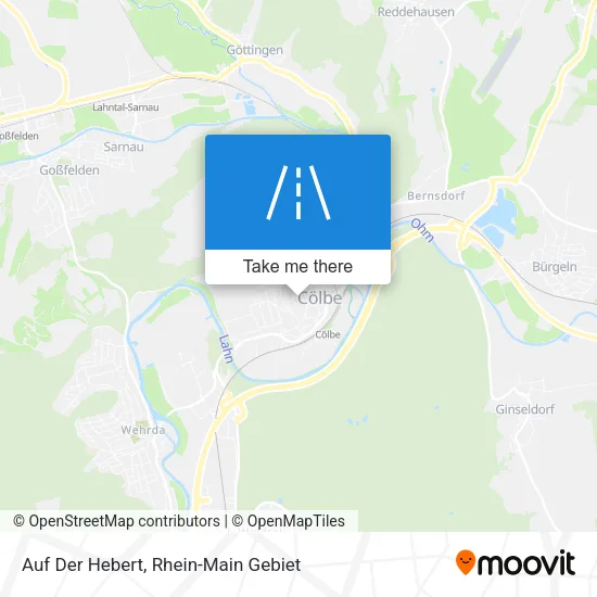 Карта Auf Der Hebert