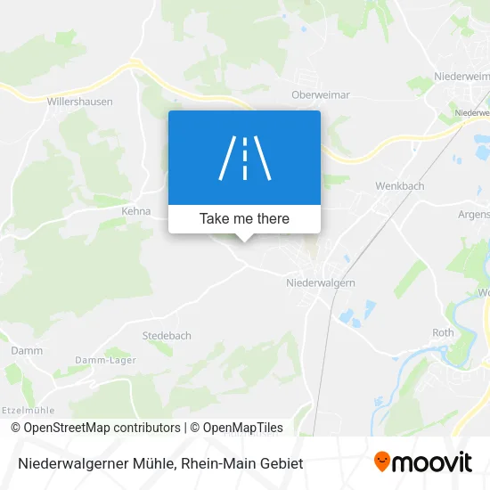 Карта Niederwalgerner Mühle