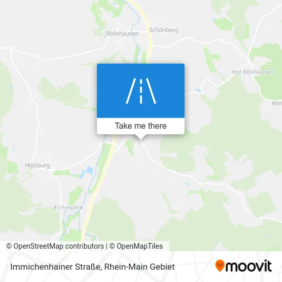 Карта Immichenhainer Straße