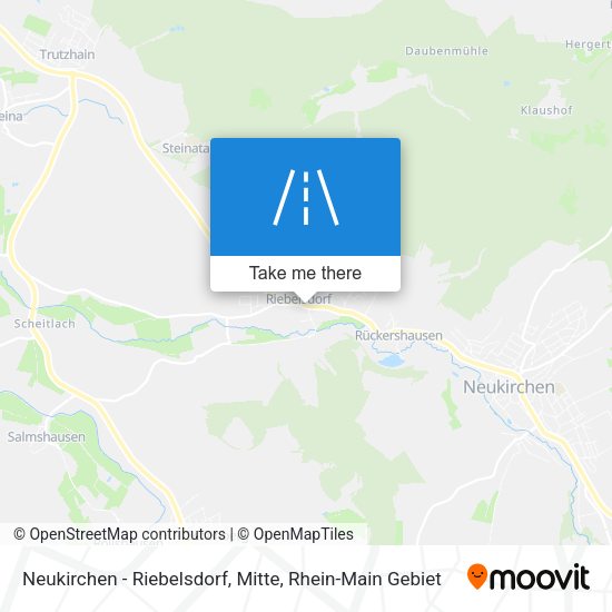 Neukirchen - Riebelsdorf, Mitte map