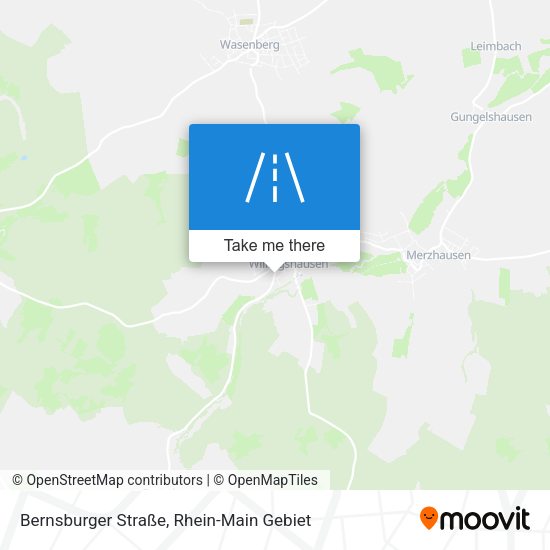 Bernsburger Straße map