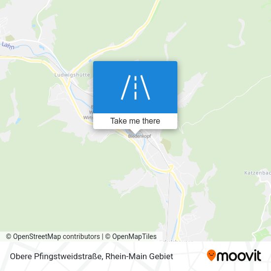 Obere Pfingstweidstraße map