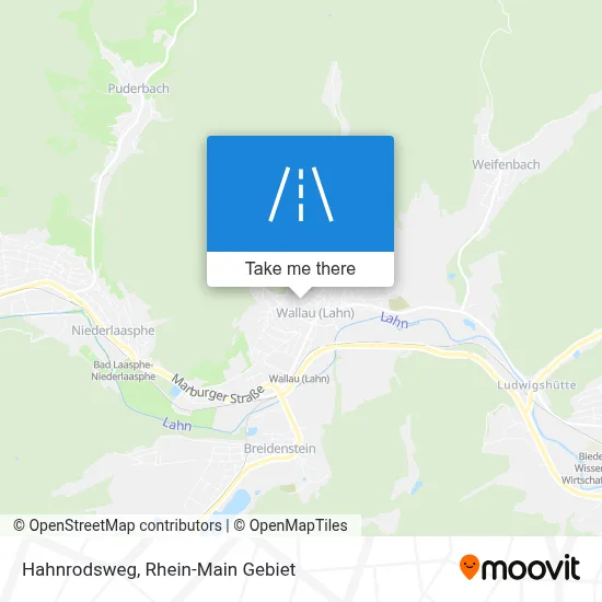 Hahnrodsweg map