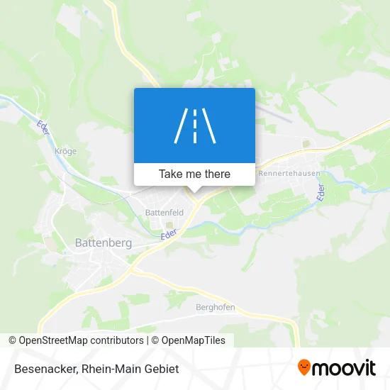 Besenacker map