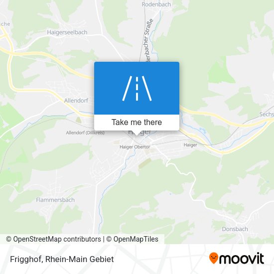 Frigghof map