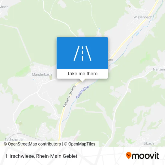 Карта Hirschwiese