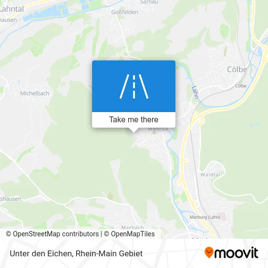 Карта Unter den Eichen