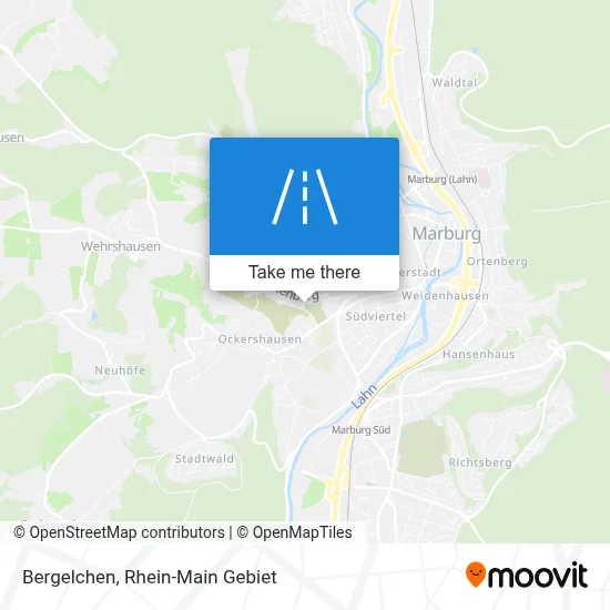 Bergelchen map