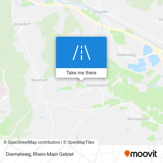 Карта Diemelweg