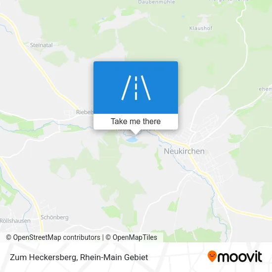 Карта Zum Heckersberg