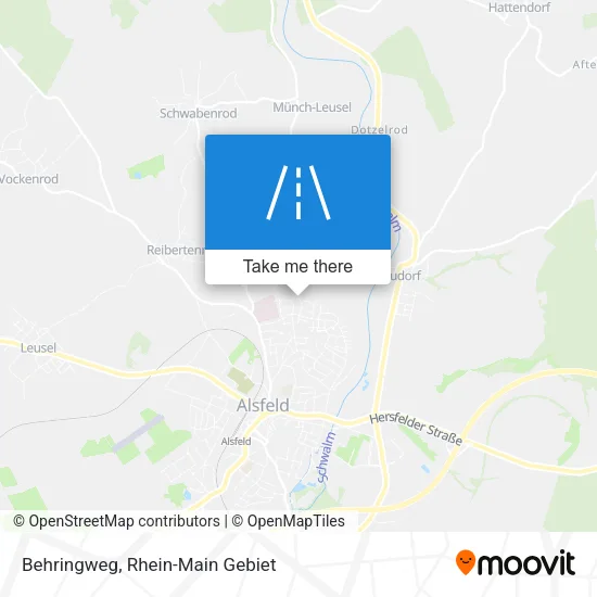 Карта Behringweg