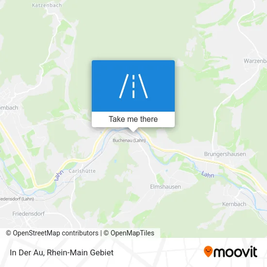 Карта In Der Au