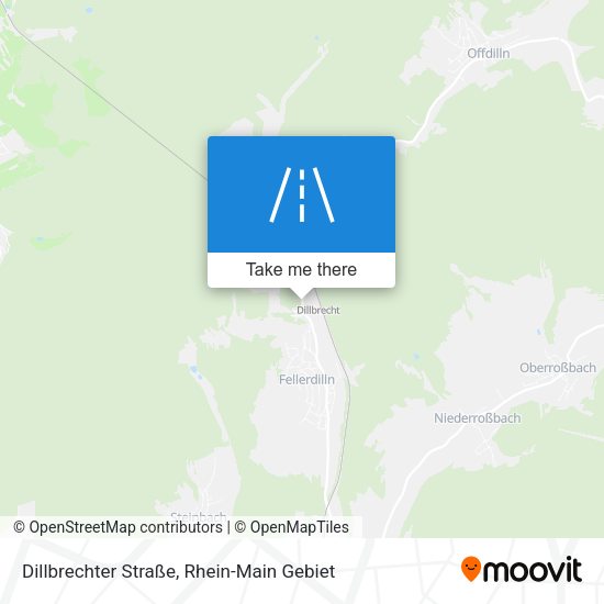 Dillbrechter Straße map