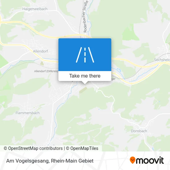 Карта Am Vogelsgesang