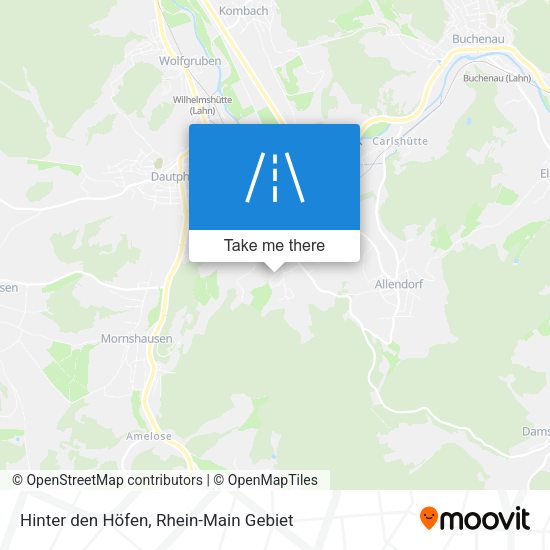 Карта Hinter den Höfen