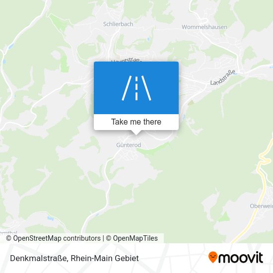 Denkmalstraße map