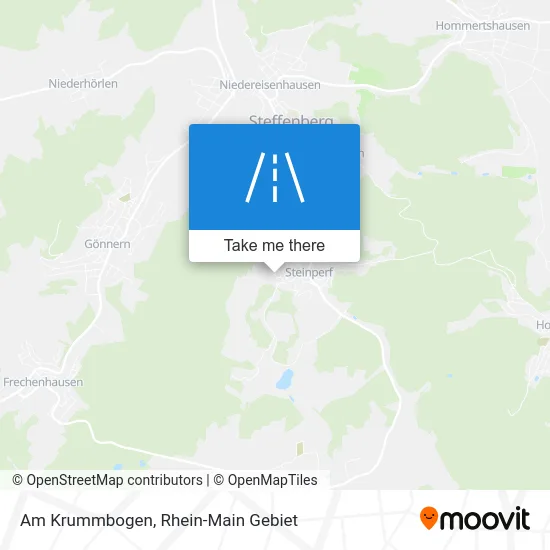 Карта Am Krummbogen