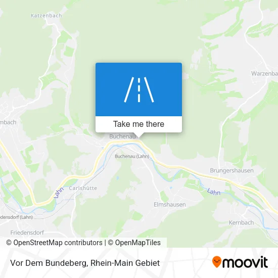 Карта Vor Dem Bundeberg