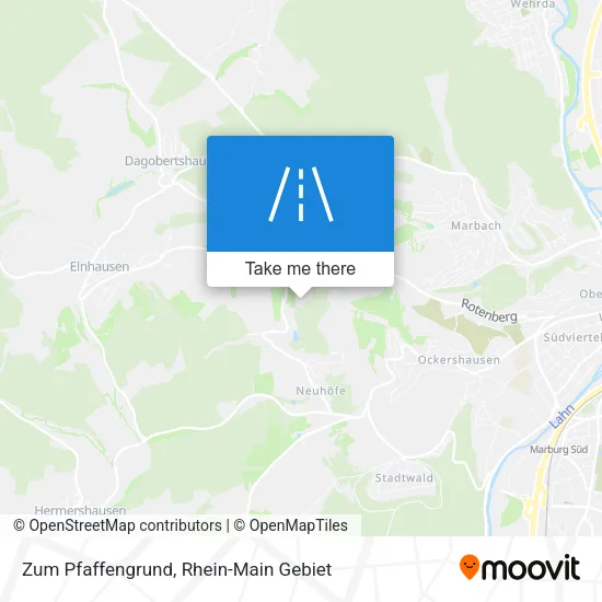 Карта Zum Pfaffengrund