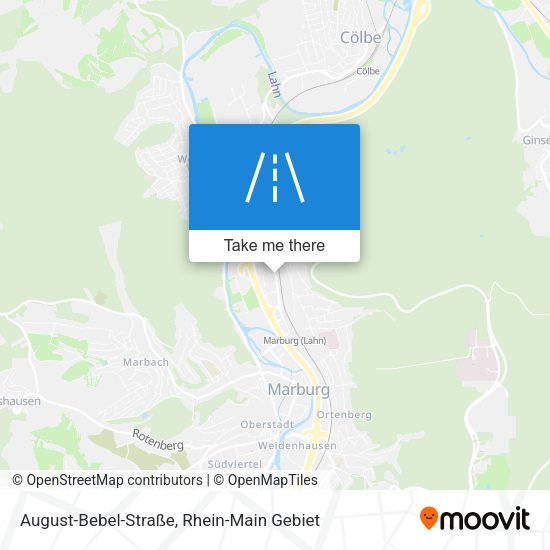 August-Bebel-Straße map
